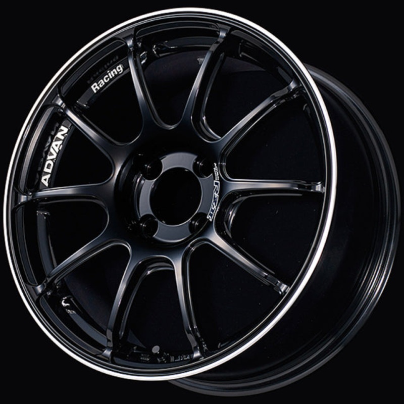 Advan RZII Wheel – 16×6.5 +38 | 4×100 | Racing Gloss Black & Ring