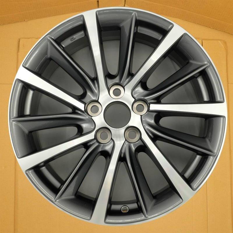 For Toyota Highlander OEM Design Wheel 18″ 18×7.5 2017-2019 Machined Charcoal Single Replacement Rim