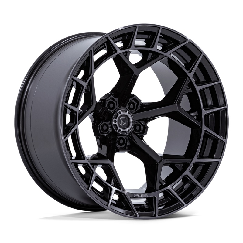 Fuel Wheels FC873 Charger 20″ 5×127 Gloss Black Brushed Face Dark Tint