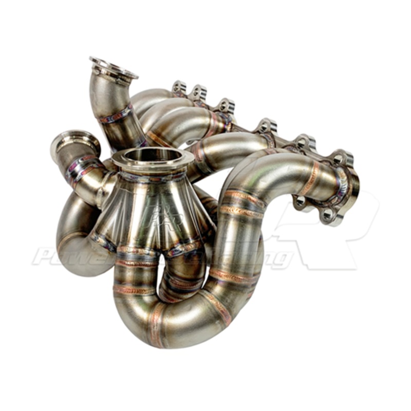 PHR V45 Turbo Manifold for 2JZ-GTE  Billet  Precision Sportsman V-band inlet/outlet  Single Scroll   Single wastegate  Turbosmart 60mm