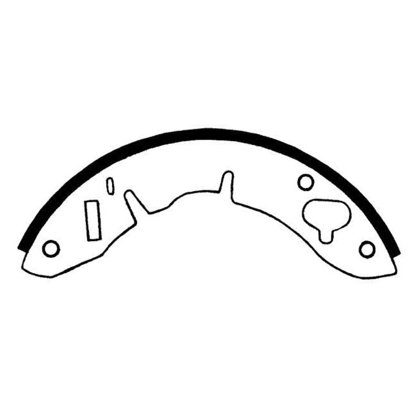 Porterfield Brake Shoes for 1965 AUSTIN MINI COOPER