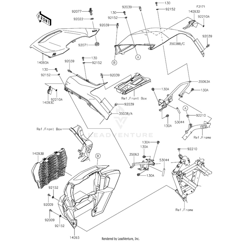 Trim,L=50 by Kawasaki
