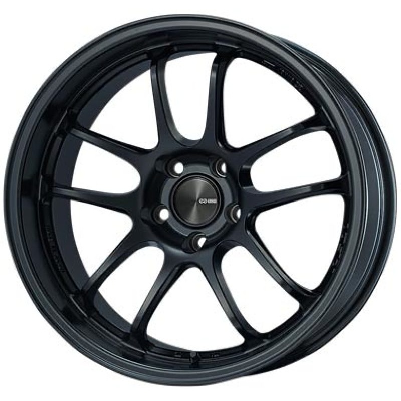 Enkei PF01EVO 18×9.5 35mm Offset 5×114.3 75mm Bore Matte Black Wheel (Min Order Qty. 40)