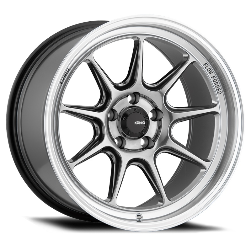 Konig Countergram 15×9 4×100 ET35 Hyper Chrome / Machined Lip