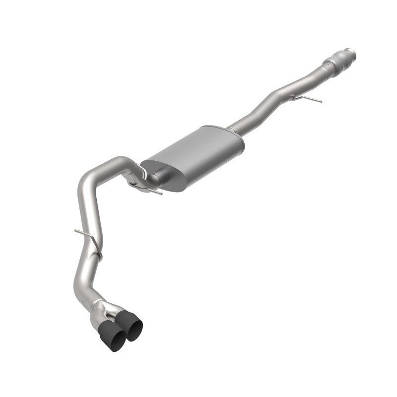 Kooks 2019+ GM 1500 Series Truck 6.2L CC w/ Short Box OEM x 3-1/2in SS Catback Exhaust w/Black Tips