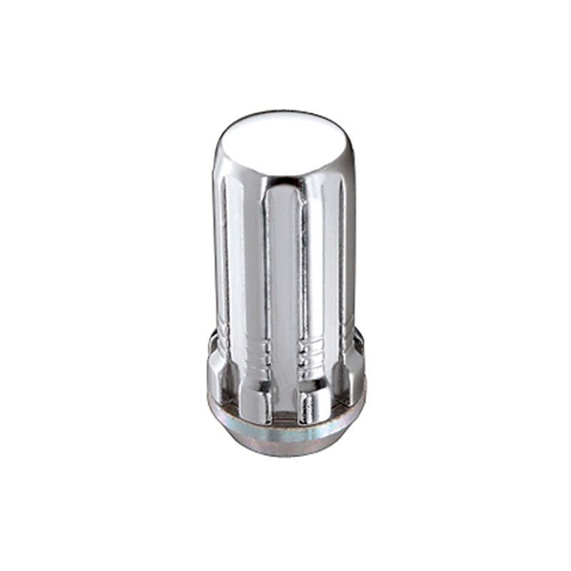 McGard SplineDrive Lug Nut (Cone Seat) M14X1.5 / 1.648in. Length (Box of 50) – Chrome (Req. Tool)