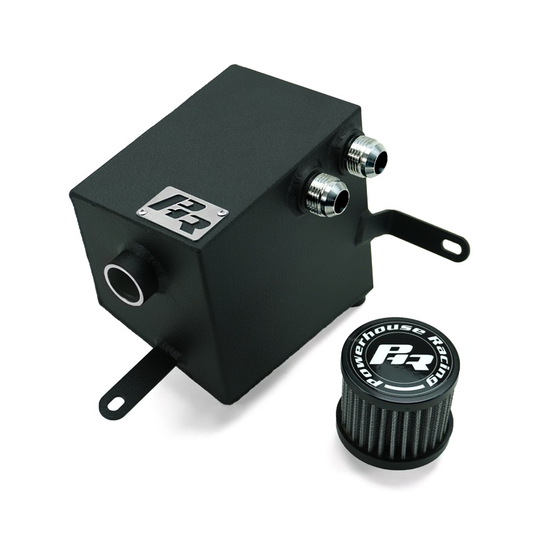 PHR Gen 2 Breather Tank for Supra LHD- Wrinkle black powder coat