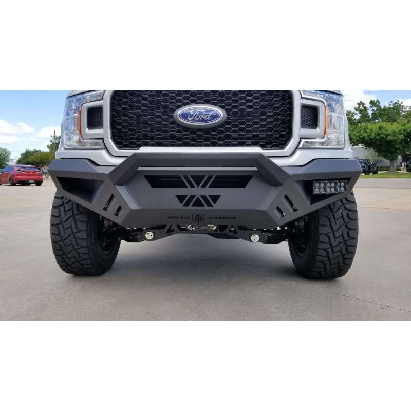 Road Armor 18-20 Ford F150 SPARTAN Front Bumper Bolt-On Pre-Runner Guard – Tex Blk
