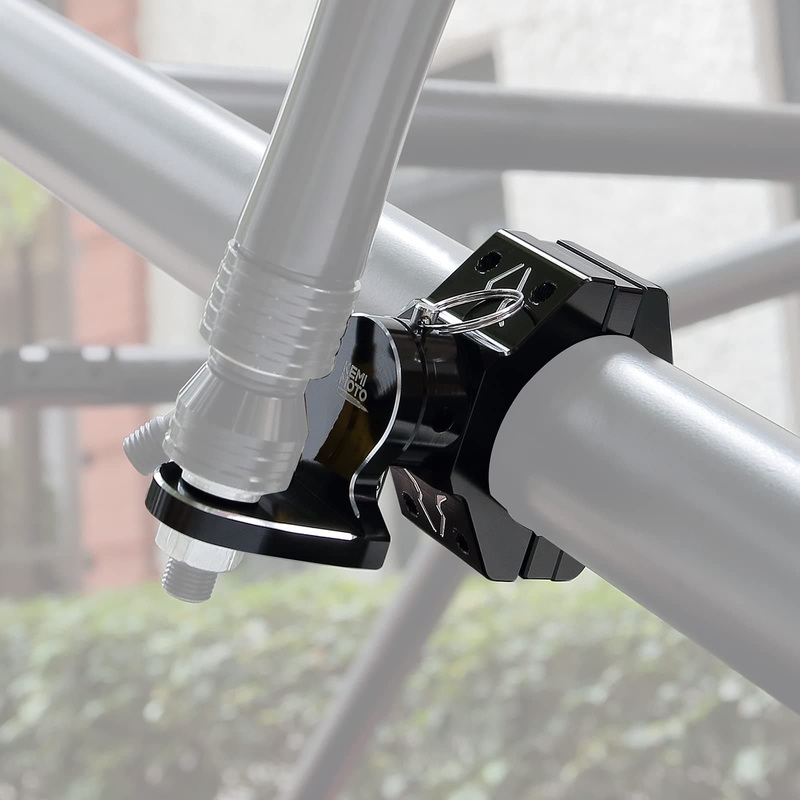 UTV Aluminum Adjustable Quick Flag Mount for 1.75″-2″ Roll Bar (1PCS ) by Kemimoto