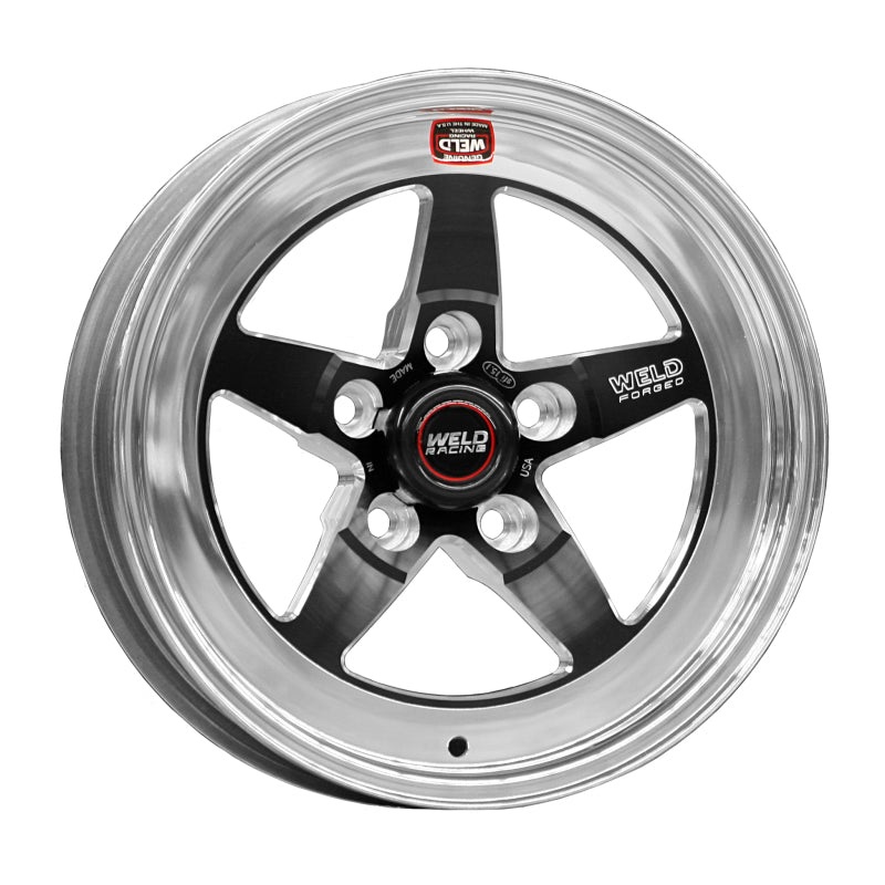 Weld S71 15×12.33 / 4x108mm BP / 7.5in. BS Black Wheel (Low Pad) – Non-Beadlock