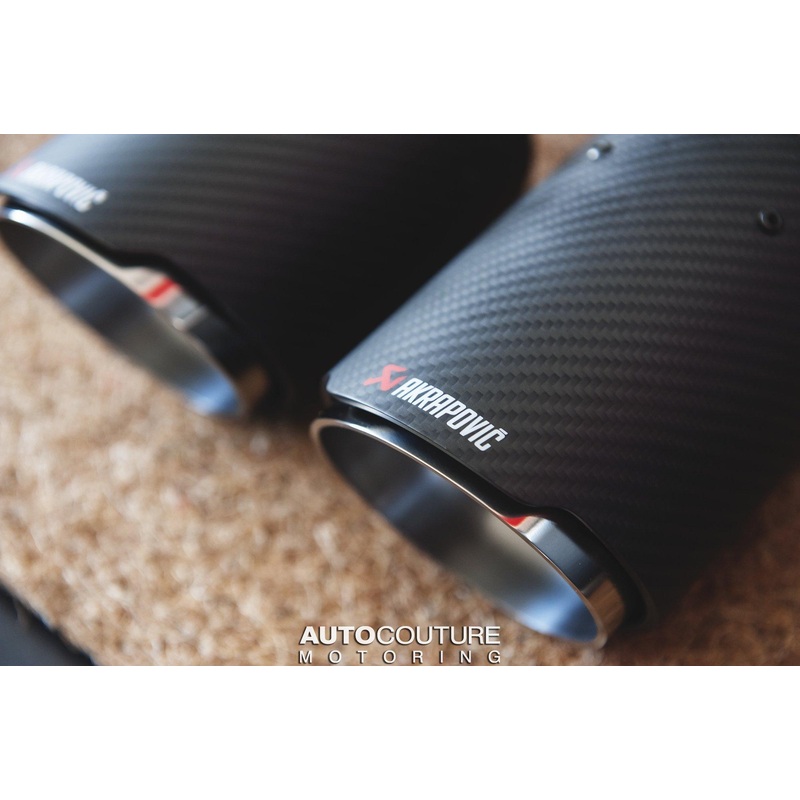 Akrapovic 14-17 BMW M3/M4 (F80/F82) Tail Pipe Set (Carbon)