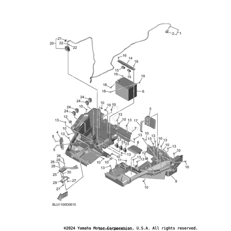 Engine Control Unit Assembly by Yamaha
