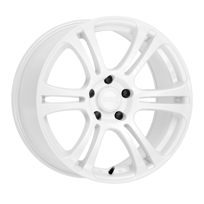 Kansei K16W Neo 18×10.5in / 5×114.3 BP / 22mm Offset / 73.1mm Bore – Gloss White Wheel