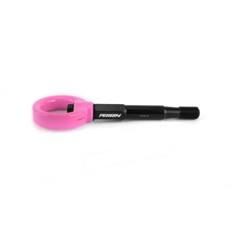 PERRIN 15-17 Subaru WRX & STI / 13-17 Crosstrek / 12-16 Impreza Tow Hook Kit (Front) – Hyper Pink