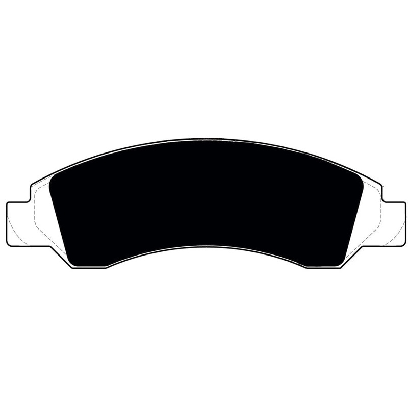 Porterfield Brake Pads for 2016 GMC YUKON 2WD
