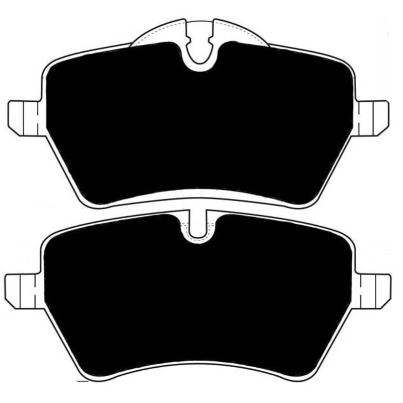 Porterfield Brake Pads for 2016 MINI Convertible w/JCW