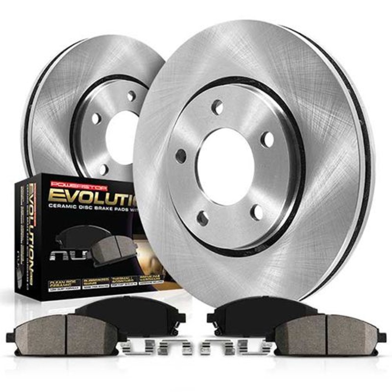 Power Stop Front Autospecialty Brake Kit | 2015-2021 Subaru WRX / 2006-2014 Subaru Tribeca / 2015-2019 Subaru Outback (KOE4603)