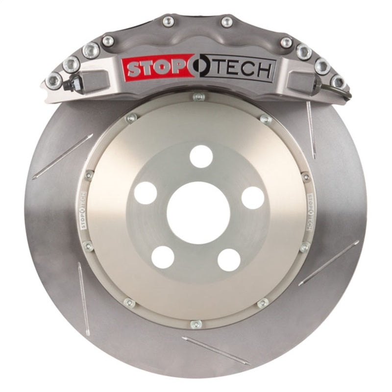 StopTech BBK 10-6/11 Audi S4 / 08-11 S5 Front Trophy ST-60 Calipers 380×32 Slotted Rotors