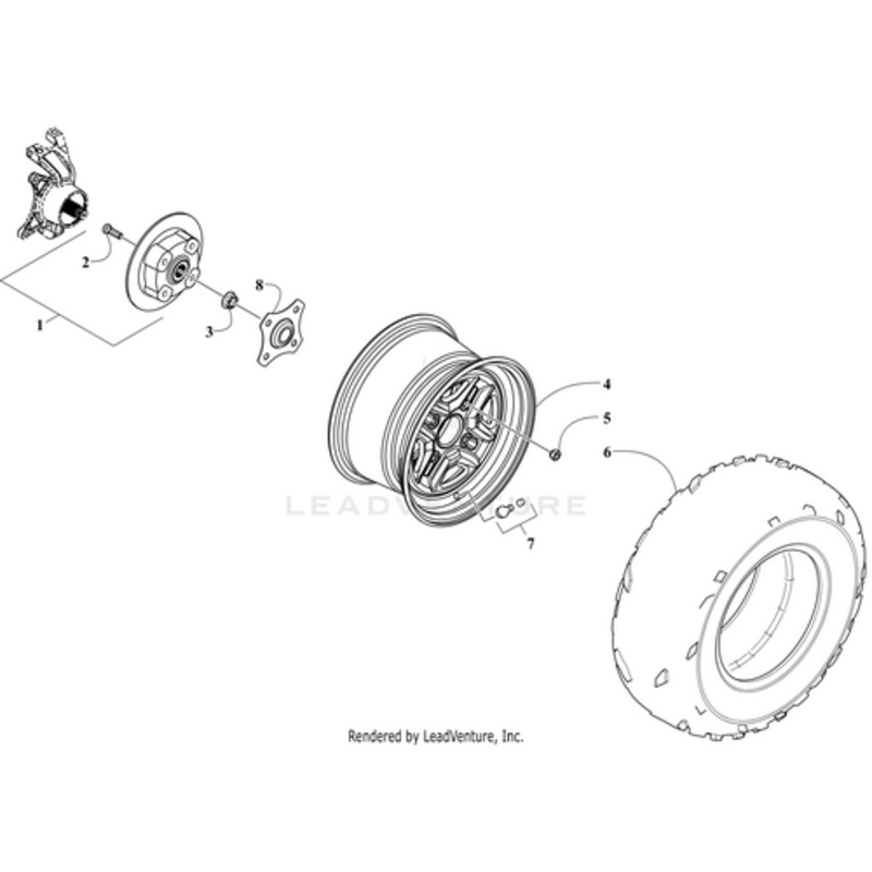Wheel by Arctic Cat