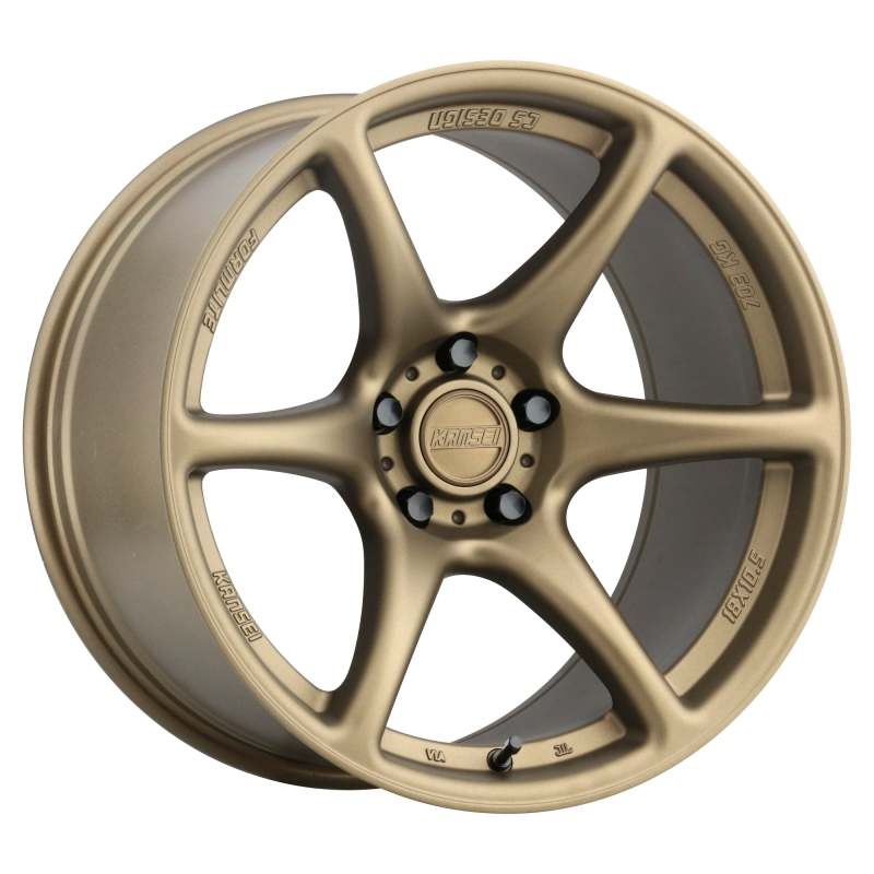 Kansei K11B Tandem 18×8.5in / 5×108 BP / 35mm Offset / 63.4mm Bore – Bronze Wheel