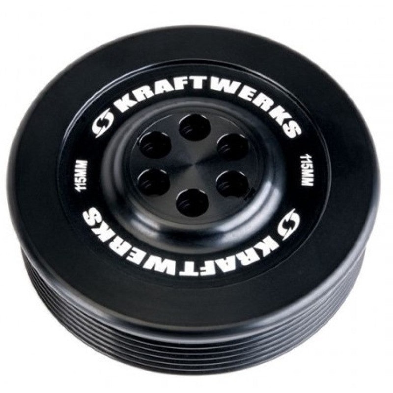 KraftWerks Supercharger Pulley – 115mm 7 Rib