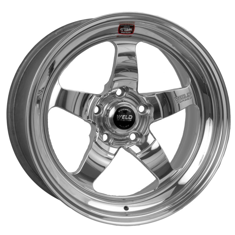 Weld S71 17×7 / 5×4.75 BP / 3.7in. BS Polished Wheel (High Pad) – Non-Beadlock