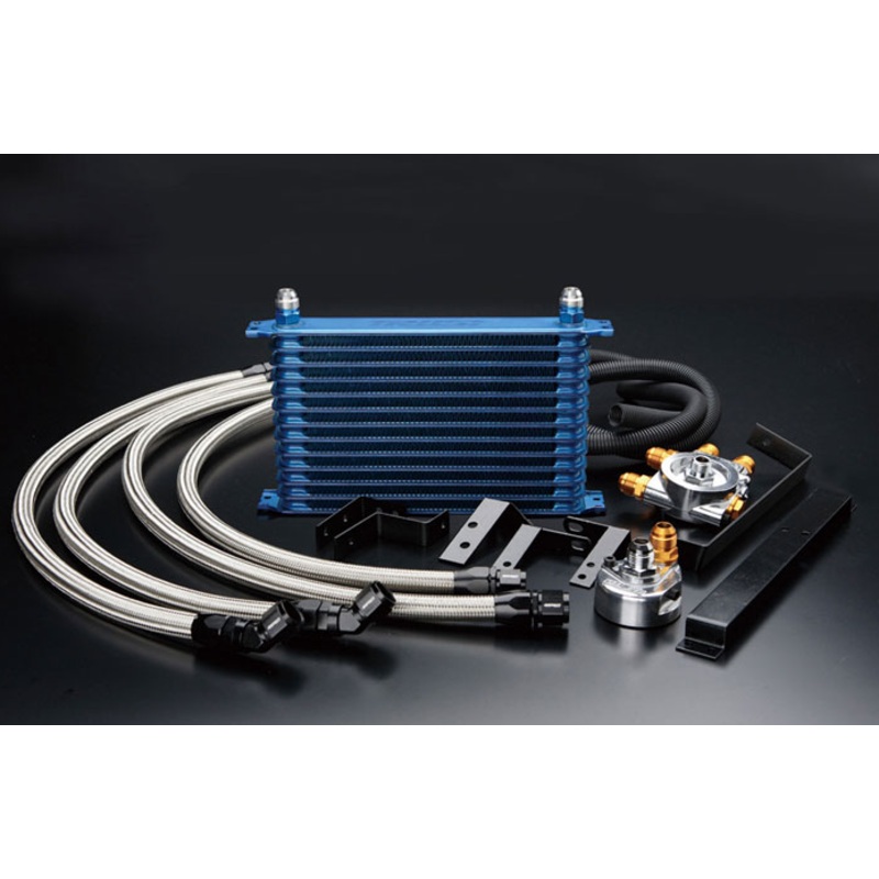 GReddy 13-Row Oil Cooler Kit | 1989-1994 Nissan Skyline GT-R R32 (12024413)