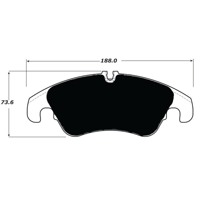 Porterfield Brake Pads for 2019 AUDI A6 Quattro 2.0T