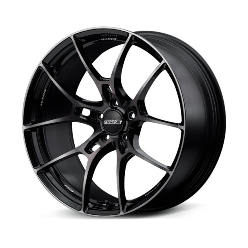 Volk Racing G025 LTD Wheel  – 19×9.5 +30 | 5×114.3 | Pressed Black Clear