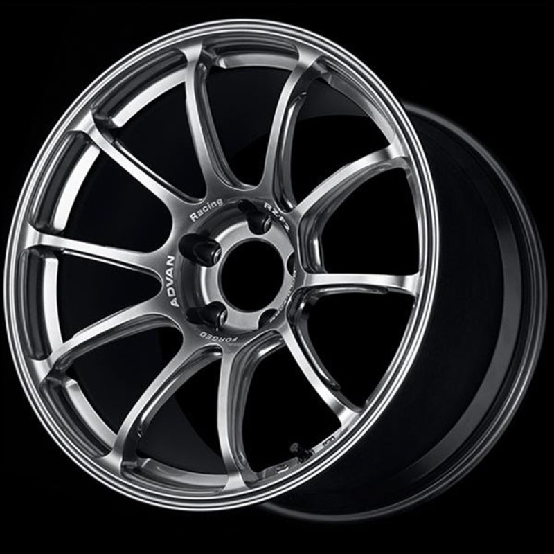 Advan RZ-F2 Wheel – 18×9.5 +29 | 5×114.3 | Hyper Platinum Black