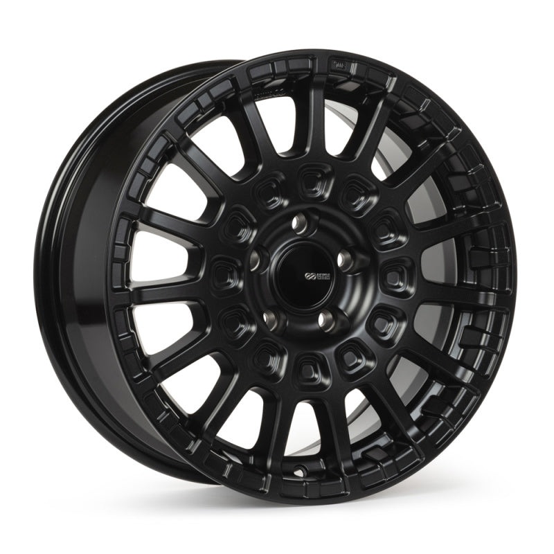 Enkei Overlander 17×7.5 5×108 35mm Offset 63.4mm Bore Black Wheel