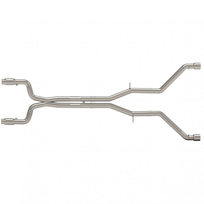 Kooks 16+ Chevy Camaro SS 6.2L 3in Catted Muff Delete Full Exhaust w/Dual Tips (Use w/Kooks Headers)