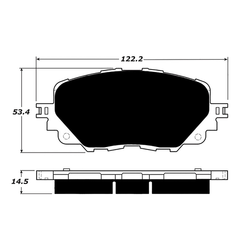 Porterfield Brake Pads for 2017 MAZDA MX-5 MIATA