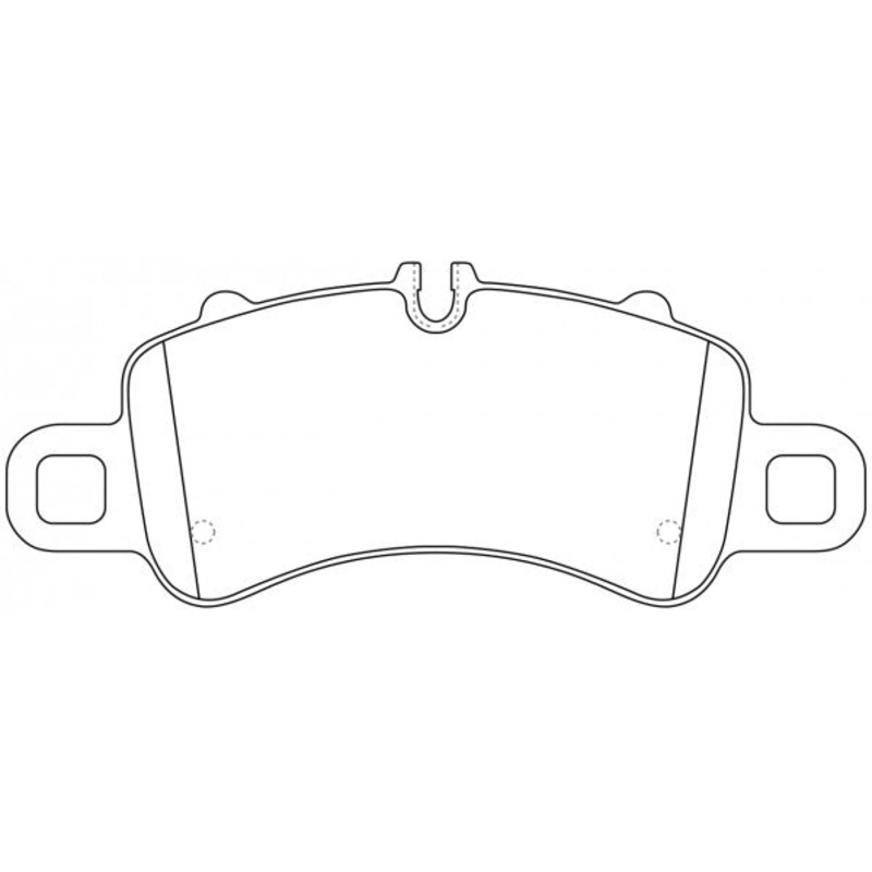 Porterfield Brake Pads for 2019 PORSCHE 718 Boxster S