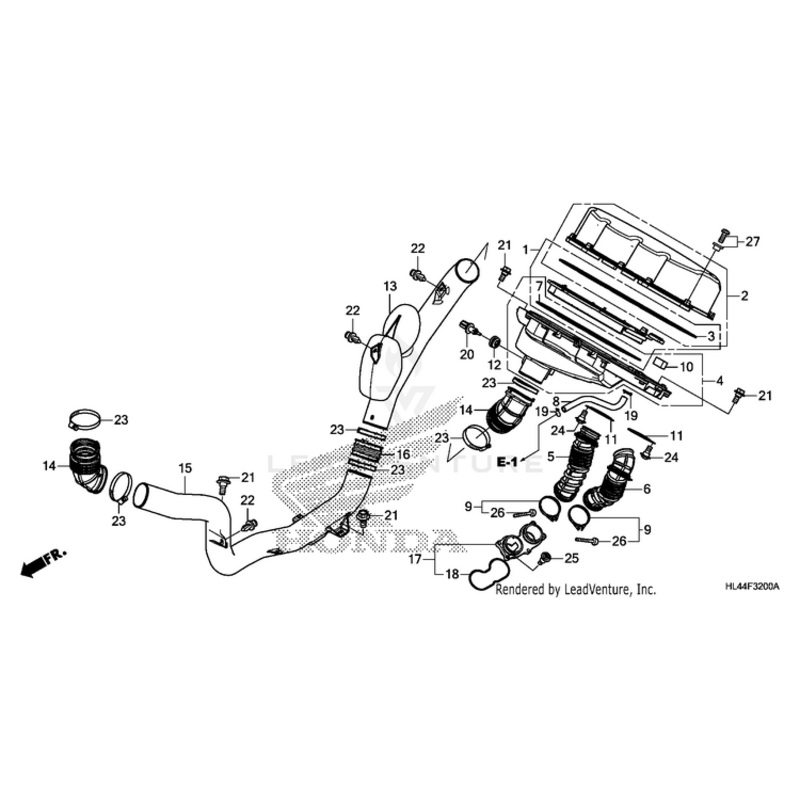 Tube B, Snorkel by Honda