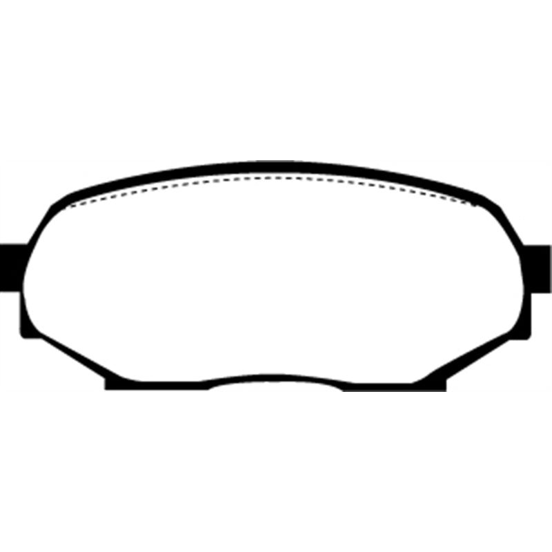 EBC 90-93 Geo Storm 1.6 Yellowstuff Front Brake Pads