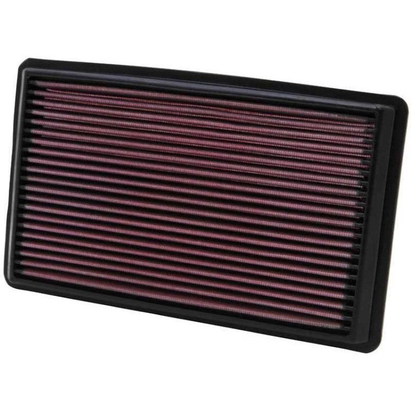 K&N 02-07 WRX/STi Drop In Air Filter 11in O/S Length / 6.563in O/S Width / 1.063in Height