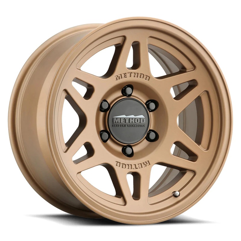 Method MR706 Bead Grip 17×8.5 0mm Offset 5×150 150mm Method Bronze Wheel | MR70678558900T