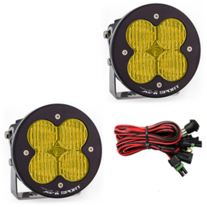 Baja Designs XL R Sport Series Wide Cornering Pattern LED Light Pods – Amber