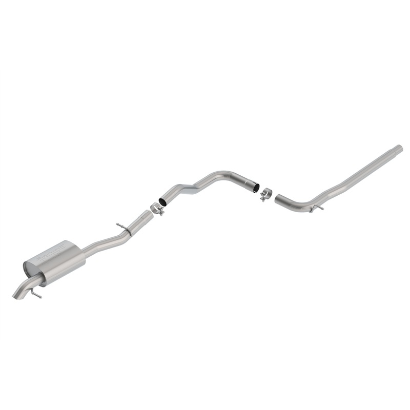Borla Cat-Back Exhaust System – S-Type | 2019-2020 Volkswagen Jetta 1.4L (140763)