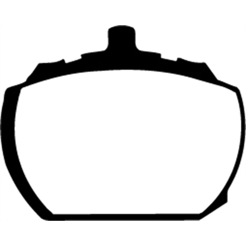 EBC 73-76 Mg MGB GT V8 3.5 Redstuff Front Brake Pads