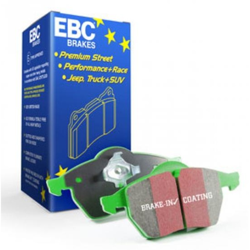 EBC 12-17 Tesla Model S Electric RWD Greenstuff Rear Brake Pads