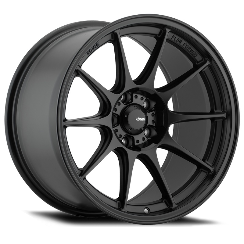 Konig Dekagram 18×8.5 5×108 ET43 Semi-Matte Black