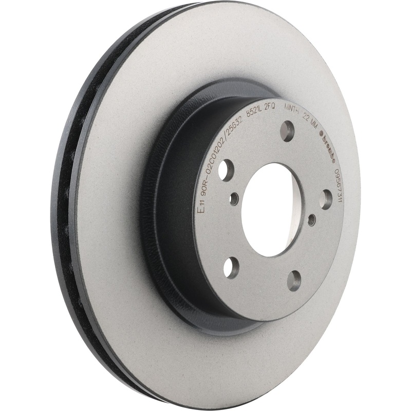 PRIME UV Coated Front Disc Brake Rotor – 09.5673.11