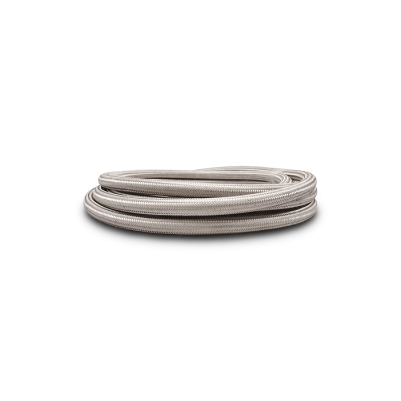 Vibrant SS Braided Flex Hose with PTFE Liner -4 AN (20 foot roll)