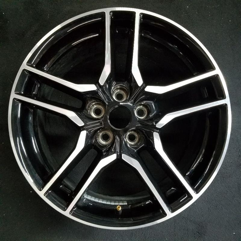 18″ MUSTANG 18-23 18×8 aluminum 10 spoke 5 split spoke Original OEM Wheel Rim