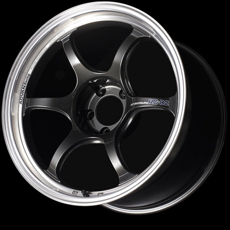 Advan RG-D2 Wheel – 18×8.5 +45 | 5×100 | Machining & Black Gunmetallic