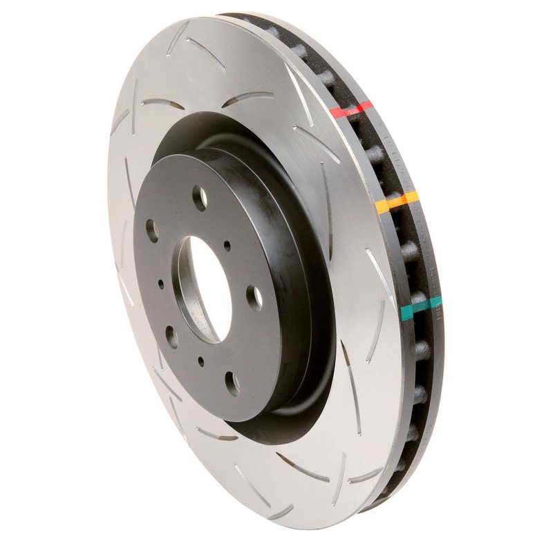 DBA 01-07 Mitsubishi Lancer Evolution 7/8/9 Rear Slotted 4000 Series Rotor