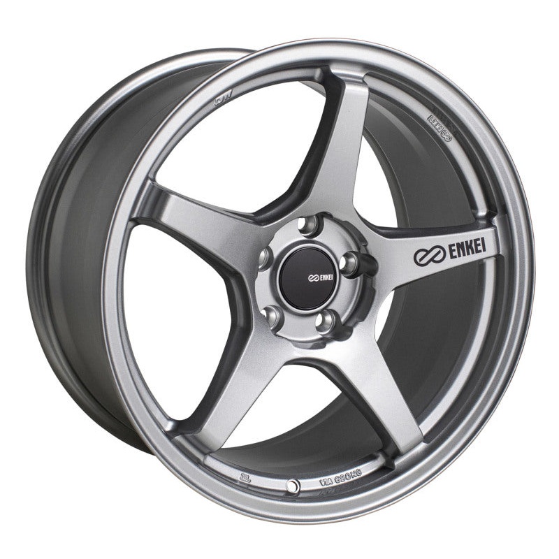 Enkei TS-5 18×8.5 5×108 40mm Offset 72.6mm Bore Storm Grey Wheel
