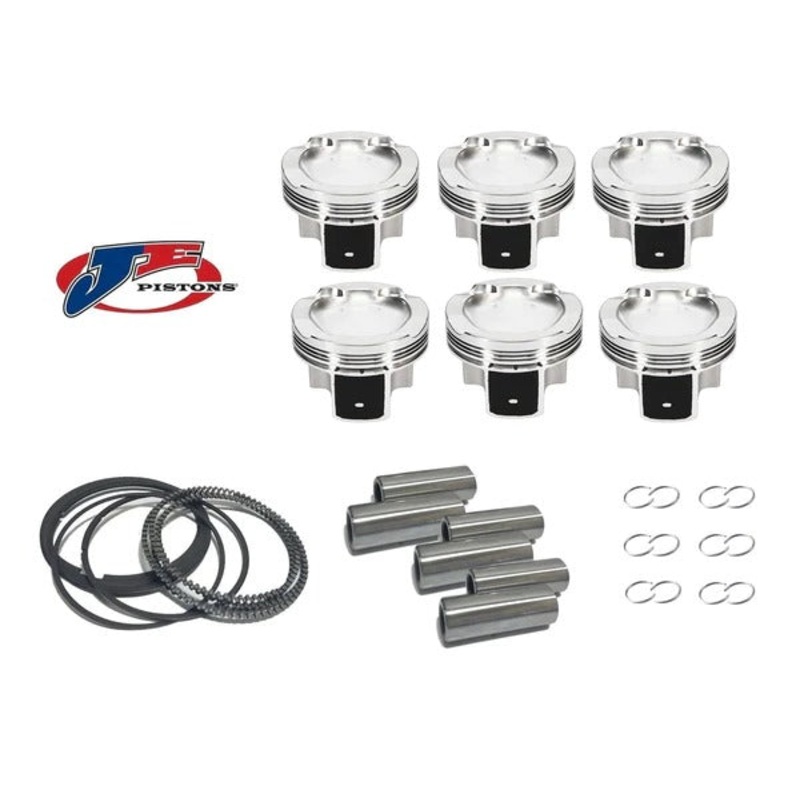 JE Forged Pistons Toyota Soarer Supra MK3 MKIII 7MGTE 7M-GTE 3.0L 84mm +1.0mm -16.1 cc 8.9:1